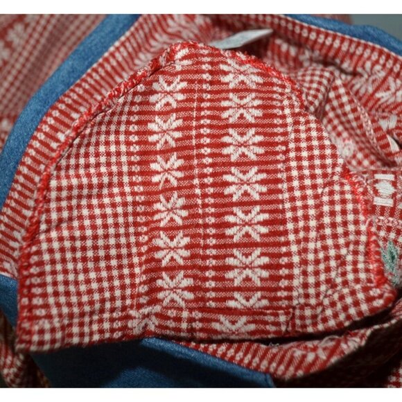 Vintage Citi Craze Women's Embroidered Floral Button Front Shirt 18W Granny Core - Picture 10 of 11